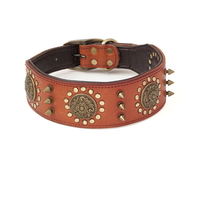 Leather Prong Collars